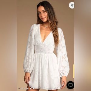 Lulu’s Tomorrow and Always White Dress